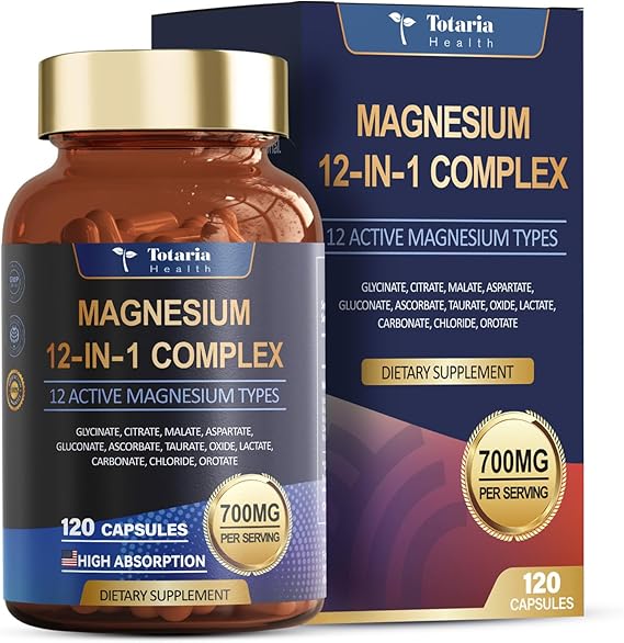 Fatigue, stress, crampes, mauvais sommeil ?  Découvrez enfin le pouvoir du Magnesium Complexe 12 en 1 pour retrouver un corps détendu, une énergie stable et des nuits paisibles 🌙⚡