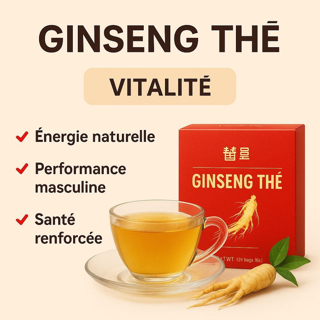 « Ginseng Thé – La Boisson Qui Redonne Force, Énergie et Performance 💪🔥 »